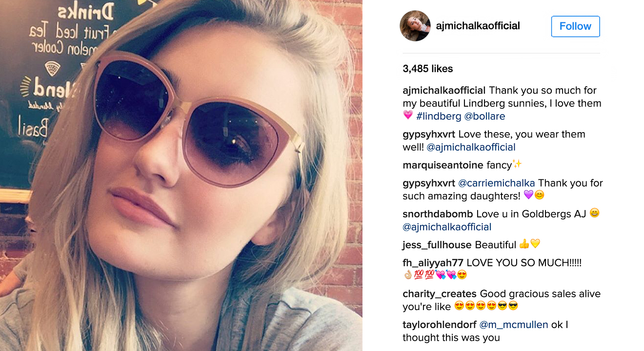 AJ Michalka loves her LINDBERG sunnies AJ Michalka loves her LINDBERG sunnies