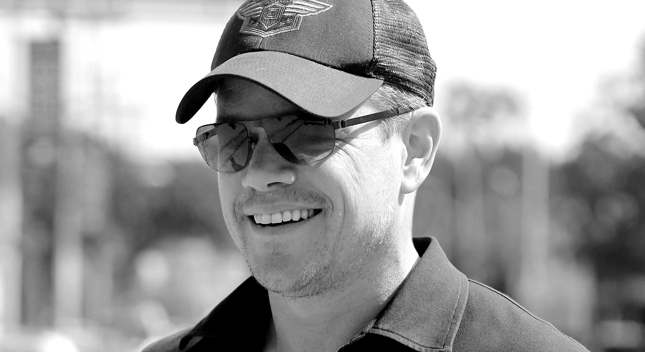 Matt Damon sporting his LINDBERG sunnies Matt Damon sporting his LINDBERG sunnies